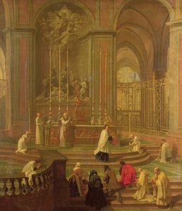 Msza kanonika Antoine de La Porte lub Ołtarz Notre Dame, 1708-10
